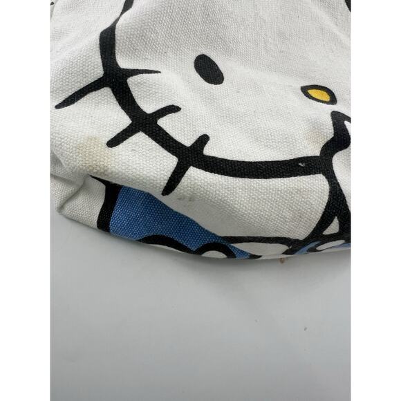 Hello Kitty Cute White Picnic Box Kids School Tote Handbag Zipper Gift Lunch Bag - Picture 7 of 10